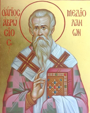 Святителя Амвросiя, єпископа Медiоланського