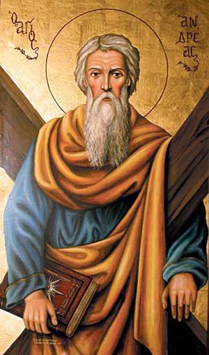 Ікона апостола Андрія Первозванного