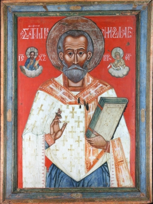 Ікона «Святий Миколай» з с. Микуличі Володимирського районного деканату