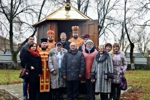 8 листопада 2016 р. Водосвятний молебень у каплиці Димитрія Солунського, що у Володимир-Волинському агротехнічному коледжі. Світлини з архіву протоієрея Ігоря Бігуна.