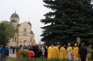 12 жовтня 2021 р. Архіпастирський візит в Берестечко. Світлини інормаційної служби єпархії.