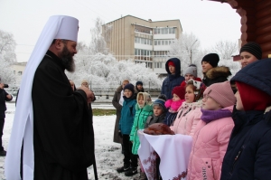 7 грудня 2021 р. Божественна літургія в храмі Великомучениці Катерини у Луцьку з нагоди престольного свята. Очолює митрополит Луцький і Волинський Михаїл. Світлини інформаційної служби єпархії.