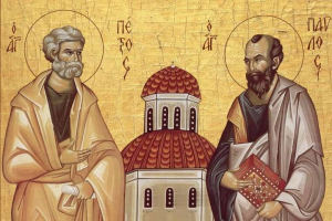 Славні і всехвальні первоверховні апостоли Петро і Павло