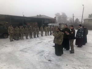 4–8 грудня 2018 р. Волинські капелани у зоні проведення ООС. Світлини з архіву протоієрея Матвія Олійника, фото 2