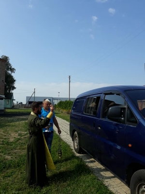 2 вересня 2019 р. Освята авто для армійців 28-ї бригади. Світлина Алли Демчук, фото 2