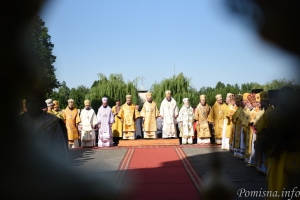 30 червня 2019 р. У чоловічому Свято-Георгієвському монастирі біля с. Пляшева Рівненської єпархії. Світлини з сайта pomisna.info, фото 3