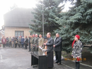 18 листопада 2015 р. Благословіння призовникам. Світлини з архіву протоієрея Віктора Возняка