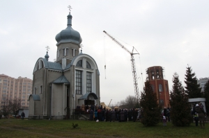 19 грудня 2015 р. Церква Святителя Миколая Чудотворця в Луцьку. Світлина інформаційної служби єпархії