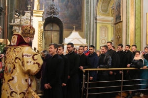 13 жовтня 2017 р. Вітання митрополита Луцького і Волинського Михаїла з днем ангела. Світлини інформаційної служби єпархії.