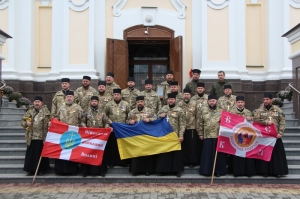 25 жовтня 2017 р. Волинські військові капелани. Світлина інформаційної служби єпархії