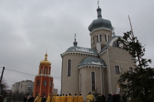 19 грудня 2017 р. Церква Святителя Миколая Чудотворця в Луцьку. Світлина інформаційної служби єпархії