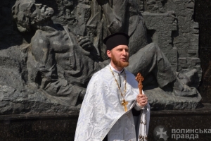 11 квітня 2018 р. Священик Андрій Ротченков. Світлина з сайта Рravda.lutsk.ua