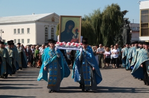 21 вересня 2018 р. Хресний хід від кафедрального собору Святої Трійці до чудотворного образу Холмської Богоматері, що у Музеї Волинської ікони. Світлини інформаційної служби єпархії.