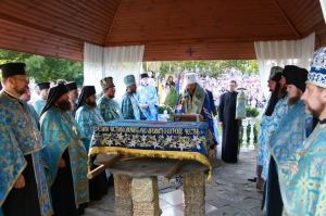 1 вересня2019 р. Під час Богослужіння. Світлина інформаційної служби єпархії.