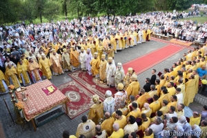 30 червня 2019 р. У чоловічому Свято-Георгієвському монастирі біля с. Пляшева Рівненської єпархії. Світлини з сайта pomisna.info, фото 4