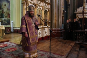 20 березня 2016 р. Митрополит Луцький і Волинський Михаїл. Світлини інформаційної служби єпархії