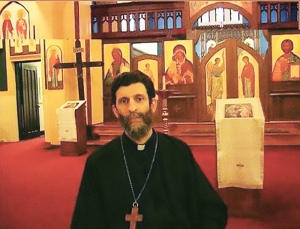 Священик Стівен Костофф,  настоятель церкви Христа Спасителя і Святого Духа у м. Цинциннаті (США)
