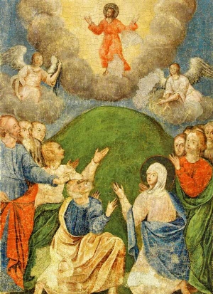 Ікона «Вознесення Господнє» XVIII ст. з с. Пірванче Горохівського деканату