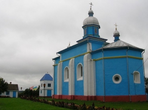 Свято-Троїцька церква у Тростянці. Світлина з сайта Kivertsi.rayon.in.ua