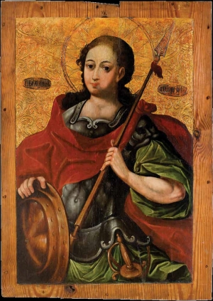 Ікона «Святий Георгій Переможець» із с. Кутрів Горохівського деканату