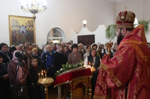 7 грудня 2015 р. Проповідь митрополита Луцького і Волинського Михаїла (Зінкевича) Української Православної Церкви Київського Патріархату (УПЦ КП) на завершення Божественної Літургії у храмі Великомуче