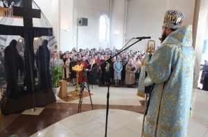 7 квітня 2016 р. Проповідь митрополита Луцького і Волинського Михаїла на завершення Божественної Літургії в соборі Благовіщення Пресвятої Богородиці у Ковелі з нагоди престольного свята. Відео єпархіальної телестудії «Собор».