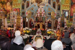 10 листопада 2016 р. Проповідь митрополита Луцького і Волинського Михаїла на завершення Божественної Літургії в храмі Великомучениці Параскеви-П’ятниці  села Чаруків Луцького районного деканату з нагоди престольного свята. Відео єпархіальної телестудії «Собор».